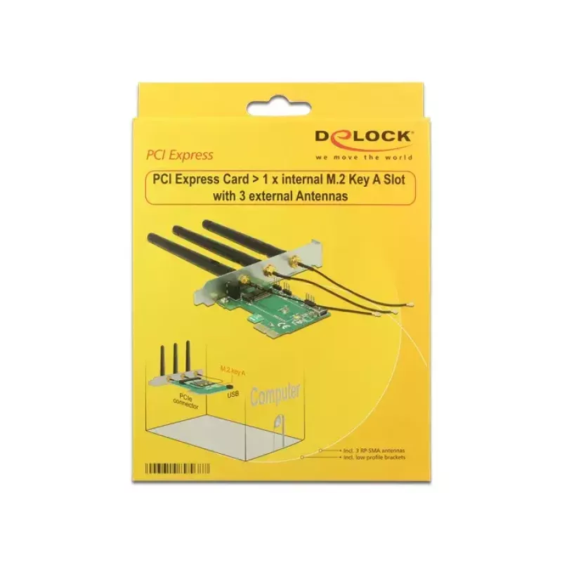 Interfacekaart DeLOCK 89568 intern M.2