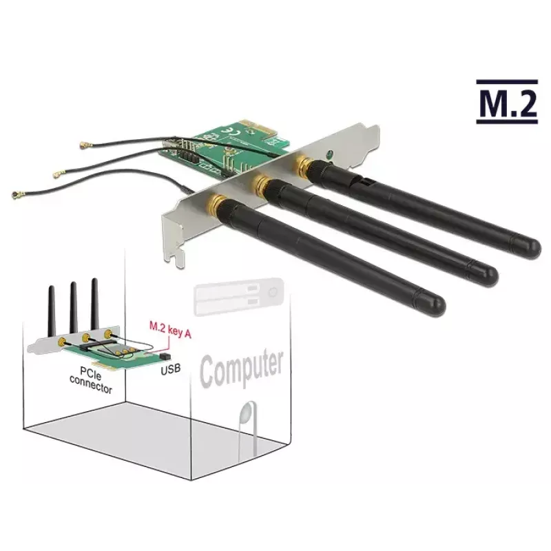 Interfacekaart DeLOCK 89568 intern M.2