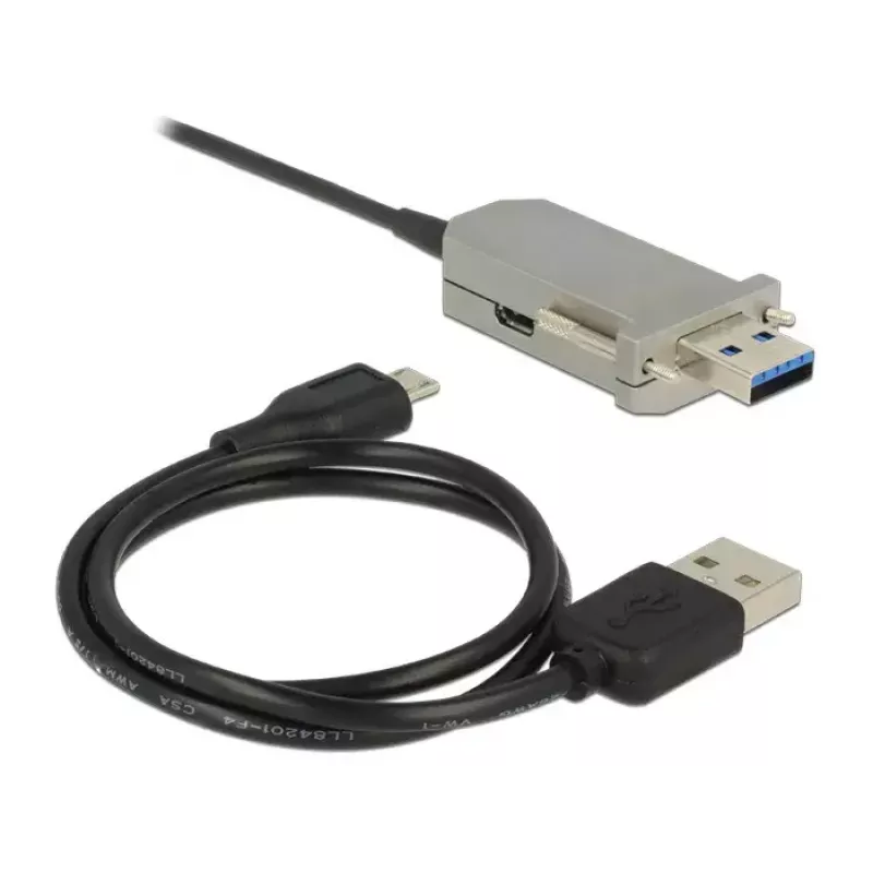USB-kabel DeLOCK 20 m USB3.0-A + USB Micro-B