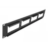 Patchpanel DeLOCK Easy 45 19 inch 4 x 90,5 x 45,2 mm 2U zwart