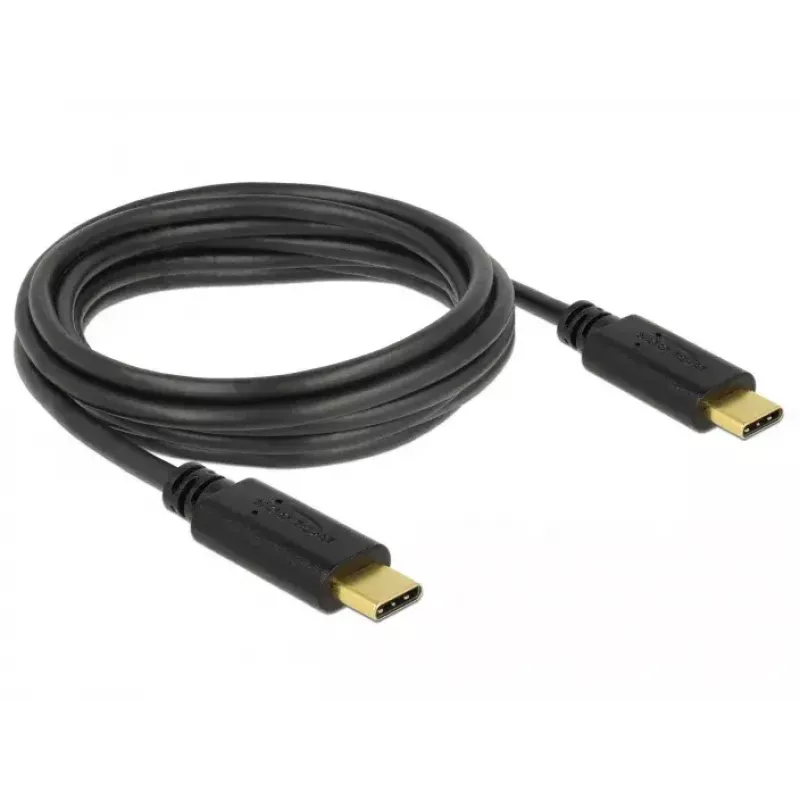 USB-kabel DeLOCK 83867 USB 2.0 3 m USB C zwart