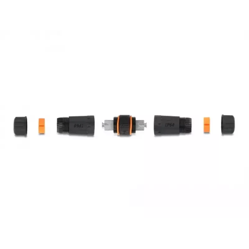 DeLOCK kabelverbinder LSA naar LSA Cat.6A IP68 waterdicht zwart