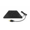 KeySonic KSK-5230 IN (DE) toetsenbord kantoor USB QWERTZ Duits zwart