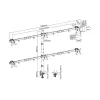 Monitortafelhouder Equip 17 inch-32 inch verstelbaar 6
