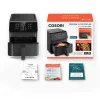 Cosori Premium II Chef Edition Single 6,2 L losstaand apparaat 1700 W heteluchtfriteuse zwart