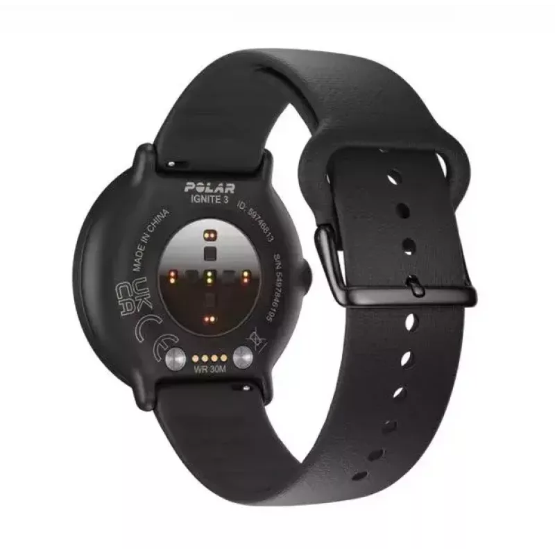 Smartwatch Polar Ignite 3 zwart