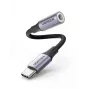 Ugreen 80154 mobiele telefoonkabel zwart, grijs USB C 3,5mm