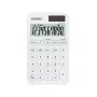 Zakrekenmachine CASIO SL-310YC Pocket Basic, 10-cijferig, batterij/zonne-energie, wit
