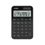Bureaurekenmachine CASIO MS-20YC — basismodel, batterij/zonne-energie, belasting- en winstberekening, zwart