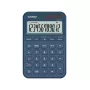 Bureaurekenmachine CASIO MS-20YC — 12-cijferig, belasting- en winstfuncties, batterij/zonne-energie, marineblauw