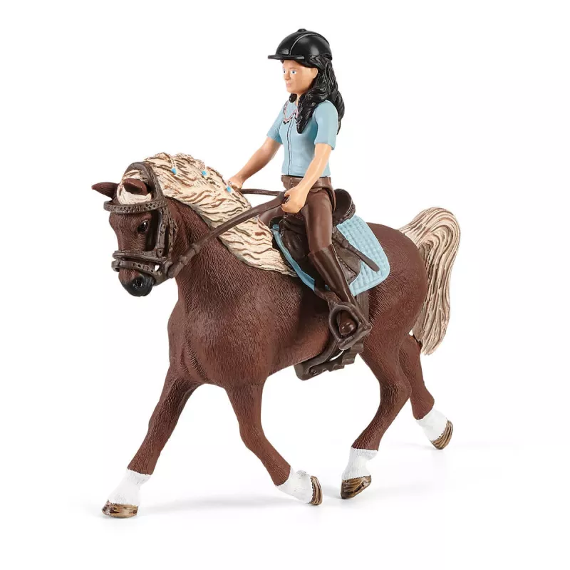 Dier Schleich HORSE CLUB wasplaats met Emily & Luna