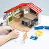 Dierenartspraktijk met dieren Schleich 42502