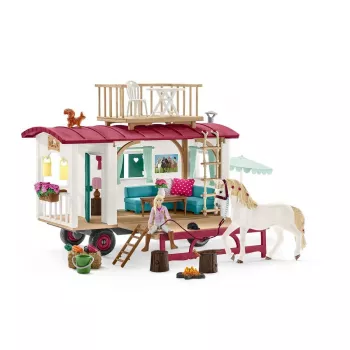 Caravan Schleich HORSE CLUB 42593 voor geheime clubbijeenkomsten