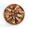 Serveerschaal Zassenhaus snackbord hout rond 30 cm