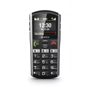 Emporia SIMPLICITY 5,08 cm (2 inch) 94 g zwart, zilver