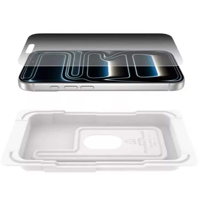 Beeldschermbescherming Belkin ScreenForce InvisiGlass Privacy iPhone 17 Pro antibacterieel valbestendig