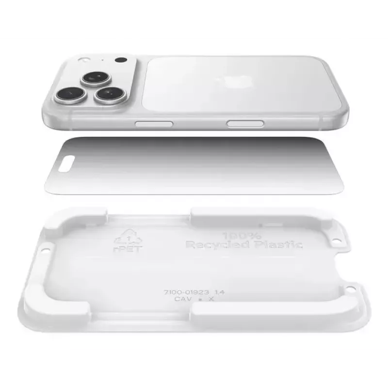 Beeldschermbescherming Belkin ScreenForce InvisiGlass Privacy iPhone 17 Pro antibacterieel valbestendig
