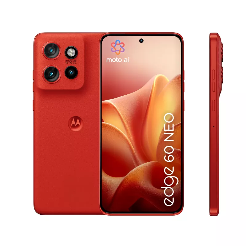 Motorola edge 60 Neo 16,1 cm (6,36 inch) Dual SIM Android 15 5G USB Type-C 12 GB 256 GB 5000 mAh rood