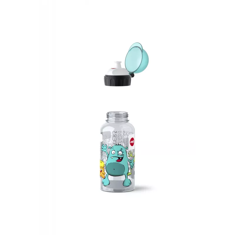 EMSA 518138 Kids Set Monster, 0,4 l drinkfles met lunchbox, turquoise