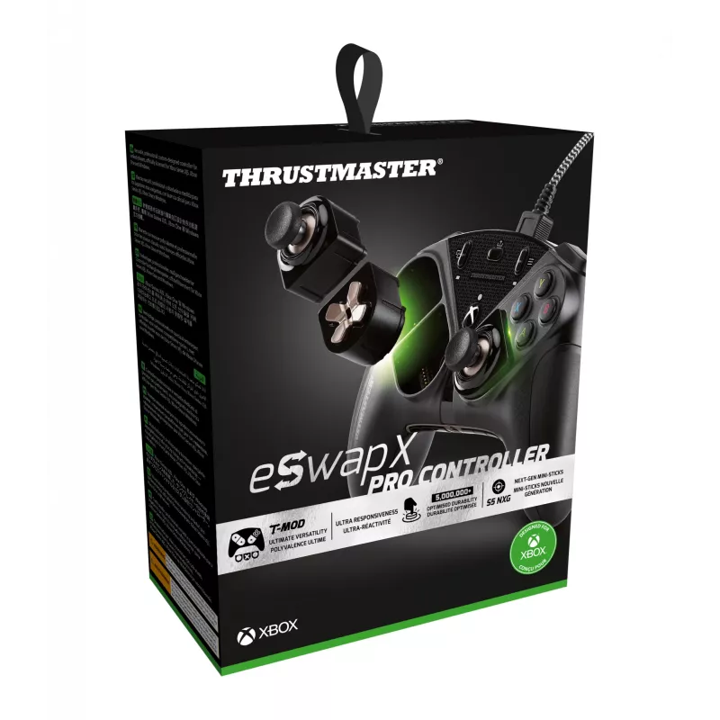 Thrustmaster eSwap Pro Controller Xbox One zwart USB gamepad analoog / digitaal Xbox One, Xbox Series S