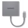 Lenovo GX91R64790 Laptop-dockingstation/poortreplicator bedraad USB 3.2 Gen 1 (3.1 Gen 1) Type-C grijs