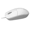 Bedrade optische muis Rapoo N100 wit USB (18102)