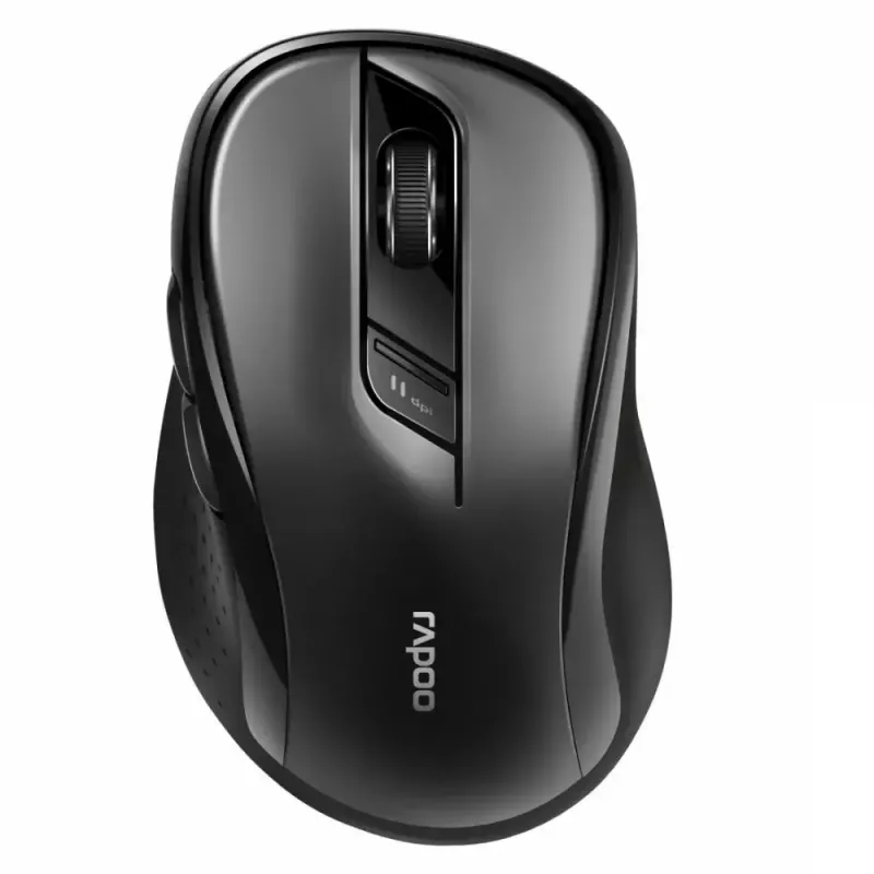 Muis Rapoo M500 Silent rechtshandig RF draadloos Bluetooth optisch