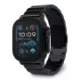 Armband voor smartwatch Decoded Traction Band zwart titanium — polsomtrek 130–225 mm, 1 stuks