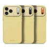 Decoded siliconen achterkant voor Apple iPhone 17 Pro Max, compatibel met 6,9 inch (17,5 cm) schermen, geel