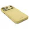 Decoded siliconen achterkant voor Apple iPhone 17 Pro Max, compatibel met 6,9 inch (17,5 cm) schermen, geel