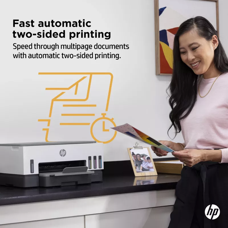 HP Smart Tank printer, thermische inkjet, kleurendruk, 4800 x 1200 DPI, A4, direct printen, grijs