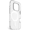 Telefoonhoesje Decoded Clear Case voor iPhone 16 Pro, polycarbonaat, transparant wit, geschikt voor 6,3 inch (16 cm)