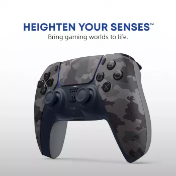 Gamepad Sony DualSense v3 Camouflage – Bluetooth/USB, PS5, ingebouwde accu, USB‑C, 160×106×66 mm