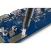 HAMA glasvezel reinigingspen/doekje voor digitale camera, zwart, 140 mm