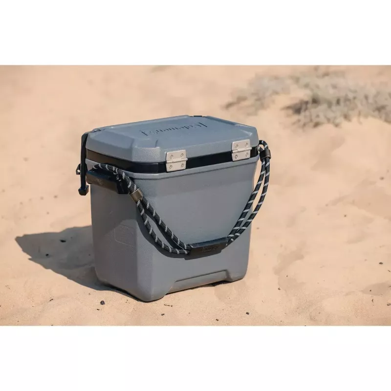 Koelbox COLEMAN Convoy 28 QT, 29 L inhoud, polyurethaan isolatie, grijs