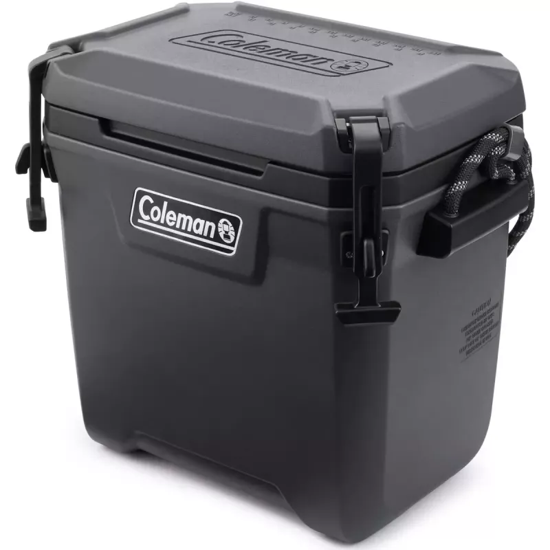 Koelbox COLEMAN Convoy 28 QT, 29 L inhoud, polyurethaan isolatie, grijs