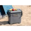 Koelbox COLEMAN Convoy 28 QT, 29 L inhoud, polyurethaan isolatie, grijs