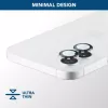 Cellularline camera-lensring - iPhone 16/16 Plus gehard glas voor camerabescherming