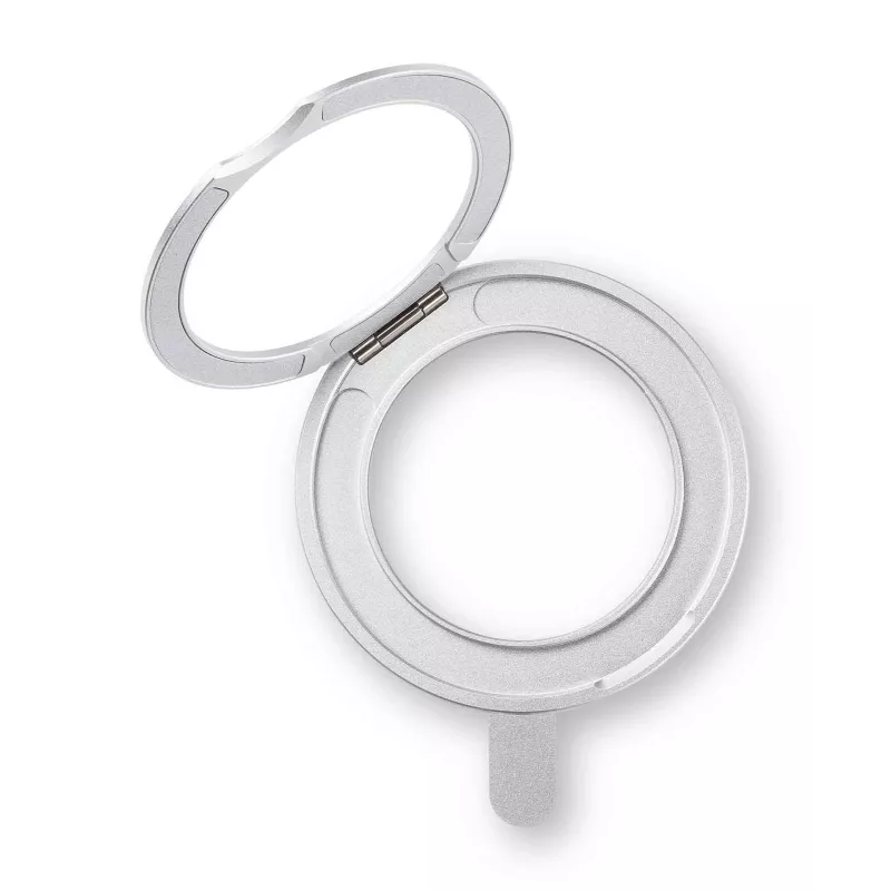 Cellularline Spin Mag - iPhone 16 hoesje met draaibare ringhouder, compatibel met MagSafe-ecosysteem