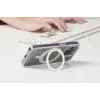 Cellularline Spin Mag - iPhone 16 hoesje met draaibare ringhouder, compatibel met MagSafe-ecosysteem