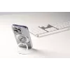 Cellularline Spin Mag - iPhone 16 hoesje met draaibare ringhouder, compatibel met MagSafe-ecosysteem