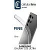 Cellularline Fine - Galaxy S25 Ultra, Cover, Samsung, Galaxy S25 Ultra, 17,3 cm (6,8 inch), transparant