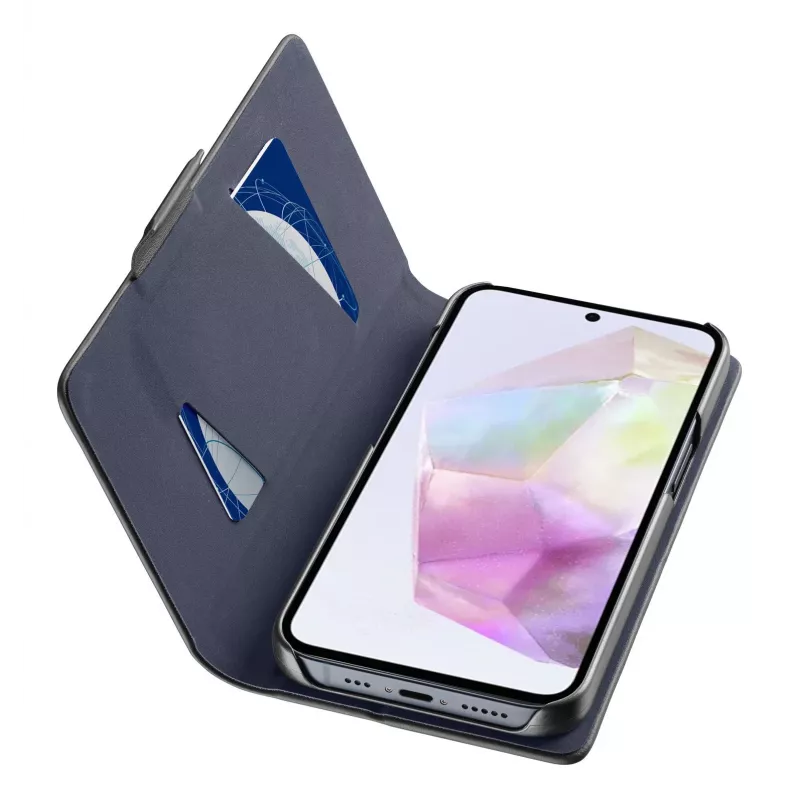 Cellularline Book - Galaxy A36/A56 book-hoes met kaartvak en magneetsluiting