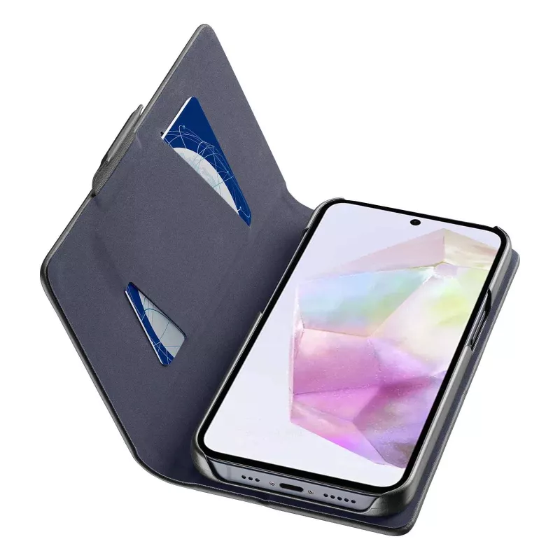 Cellularline Book - Galaxy A36/A56 book-hoes met kaartvak en magneetsluiting