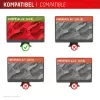 Displex PRIVACY SAFE afneembare 2-weg kijkbeschermingsfilter voor desktopmonitor 24'' (16:9)