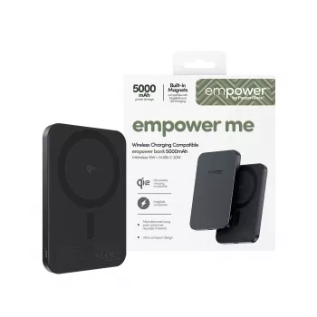 Powerbank PanzerGlass empower™ 5000mAh Space Black draagbare oplader