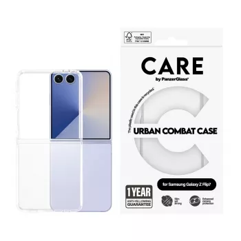 PanzerGlass CARE™ by ® Urban Combat hoesje transparant Samsung Galaxy Z Flip7