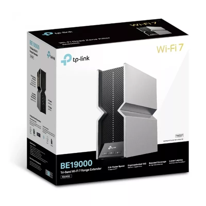 Netwerkrepeater TP-Link RE800BE tri-band 802.11ax 802.11ac