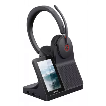 Yealink WH68 workstation-headset, bedraad & draadloos, 20 - 20000 Hz, gesprekken/muziek, 155 g, headset, zwart