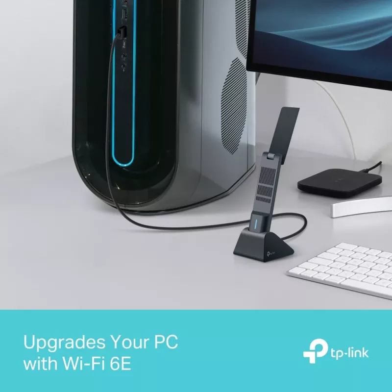 TP-Link Archer AXE3000 Wi-Fi 6E high gain draadloze USB-adapter